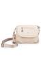 Women's Multi-Compartment Daily Lightweight Cross Shoulder Bag Sand - 2
