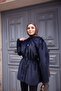 سترة فوك كاشي - أزرق داكن