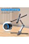 Premium Laptop Stand Portable Stepless Adjustable 360° Rotation Base X-Shape Central Axis L - 3