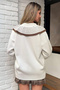 Women's Collar Pleated Detailed Comfortable and Stylish Tunic - 5