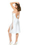 # Dowryset New Bride Luxury Quality Flexible Nightgown Dressing Gown Pajamas White Satin Dowry Set of 6 - 3