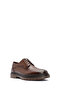 Fly Men's Brown Lace-Up Thick Sole Leather Casual Shoes Wm720009Dv - 7