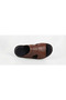 Gr0509 Genuine Leather Inside and Out, Non-Slip Sole, Non-Irritating, Comfortable, Soft Strap, Home and Outdoor Pool Slippers - 4