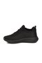 Black-Black Lightweight Flexible Knitwear Breathable Unisex Sports Shoes Molen g - 2