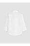 White Embroidered Brode Women's Shirt - 7