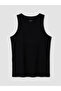 Ozmarka New Season Black U-Neck Men's Undershirt 2-Piece Set - 6