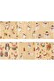 Gift Wrapping Paper Sheets - Dots, Herts, Stripe Colorful Wrapping Paper - 6 Folded Sheets - - 7