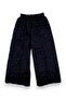 Girl's Stoned Winter 3-Threaded Cotton Set, 5-6-7-8-9-10 Years Old, Wide-Legged Pants, 2-Piece Top and Bottom Set - 7