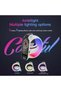 LED Colorful BT Speaker 3-in-1 Wireless Charger with Alarm Clock – RGB Music Night Light, Fast Charging Station, Bluetooth Speaker & Bedside Table Lamp for Bedroom & Office - 6