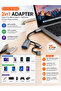 محول مايكرو سبيد 2 في 1 OTG من USB-C و Lightning إلى USB 3.0 - 3
