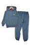 Boys' Seasonal 2-Piece Hooded Sweatshirt and Sweatpants Set with 2 Straps, Ages 6-7-8-9-10 - 2