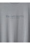 Gray Standard Fit Crew Neck Interlock Men's T-Shirt - 3
