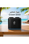 جهاز تعطير ذكي Crown DUO – اللون الأسود – سعة 100 مل (50+50 مل) – تغطية حتى 100 م³