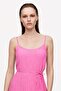 Women's Thin Strap Comfortable Cut Dress - 2