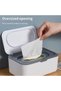 Wet wipe holder - Wet wipe box - Wet toilet paper holder - Wet wipe storage box - Wet toilet paper container - Home/Office use - 1 piece - 2