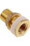 1/2-inch water hole clip – 4.2 cm brass connector – 2 tank washers and silicone washers – for EA faucets and tanks - 4