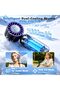 Handheld turbine fan with cooling function, 3 - in - 1 portable handheld fan, 1 - 120 speed settings, 5000mAh rechargeable cooling fan, with LED... - 6