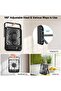 portable mini USB desktop fan with LCD display, quiet operation - 5 wind speed settings, compact size and rechargeable - For offices, homes, camping - 4