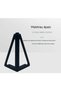 A set of 4 replacement metal furniture legs - Black - 15cm - Suitable for furniture, cabinets, sofas, and other furniture. (15cm, light black) - 4