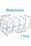 Acrylic file sorter, transparent file holder for clothes and bags, acrylic desktop storage rack - 2