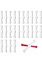 Insect-proof window screen stickers – 24 self-adhesive sealing stickers – no cutting required – non-magnetic insect-proof window film