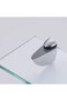 Two adjustable glass shelf brackets with screws and extension tubes, suitable for wood/glass shelves with a thickness of 3 to 20 mm. - 2