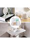 4-Piece Acrylic Cotton Pad & Swab Storage Box Set, Bathroom Cosmetic Dispenser & Organizer Container - 2