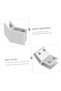 135° Adj, glass clamp w/anti-slip rubber head, For 10-12mm thick glass panels, For swimming pools & DIY applications - 5