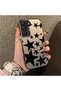 Samsung Galaxy S22 Compatible High Quality Flat Print Black Star Patterned Cool Silicone Case