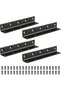 L-shaped corner connectors, 4-pack, stainless steel L-shaped metal brackets, suitable for furniture, shelves, cabinets, reinforcement and repair.