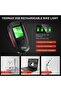 Bicycle light, multi-functional bicycle light, with speedometer, waterproof, adjustable lighting modes, USB charging, 300 lumens, and a loud bell. - 5