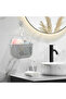 Two-piece hanging shower basket set, can be used to store bathroom toys, shampoo, etc., multi-functional, suitable for bathroom dormitories, gray. - 4