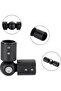 Adjustable corner connector for curtain rods - Stainless steel - 2