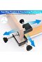 2-Piece Drawer Front Panel Mounting Clips - Cabinet Installation Hardware Tools for Home Woodworking - 3