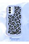 Samsung Galaxy A13 5g Compatible Wavy Frame Leopard Print High Quality Silicone Phone Case