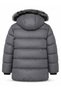 Boys' Fur Hooded Fiber-Filled Pocketed Winter Puffer Coat & Jacket & Parka - 5
