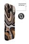 iPhone 17 Pro Max Earth Flow Essential Slim Full Coverage Glossy Print Camera Protected Hard Phone Case - 3