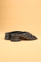 Women's Snake Skin Patterned Orthopedic Heeled Slippers - 7