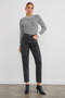Smoked Boyfriend Mom Jean High Waist Daily Casual Comfort Wear Women's Denim Trousers (Newseason)(2026)