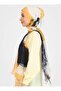 Ring Patterned Shawl - Yellow - 3