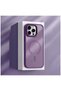 Apple iPhone 13 Pro Compatible Case Aura M-Safe Silicone Case Purple