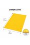 Synthetic Chamois Cleaning Cloth, 43 x 32 cm Premium Synthetic Shammy Towel, Highly Absorbent Lint-Free Reusable Drying Cloth for Cars, Glass, Kitchen, Furniture & Home Cleaning - 8