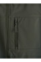 Khaki Regular Fit Hooded Men's Jacket - 7