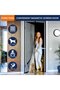 Self-Adhesive Magnetic Mesh Mosquito Screen Door Curtain (Black, 100x210cm) - 2