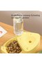 Pet Food and Water Bowls - 500 ml Automatic Feeder | Puppy Food Dispenser | For Travel Balcony Apartment Indoor Outdoor Winter Home - 2