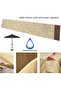 Waterproof Oxford cloth 600D outdoor sunshade cover, UV protection and windproof, dimensions 200×60×55 cm, includes storage bag. - 3
