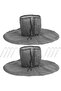 Winter Protection Cover Wrap for Palm Tree Roots - Double Insulation Cold Weather Guard for Trunks Up to 35cm (Ø100cm)