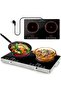 Double Infrared Electric Cooker SC-21 3500W+3500W Ceramic Cooktop Featuring Dual Heating Plates, LED Digital Display, Intelligent Touch Panel, Energy Efficient Heating and Overheat Protec - 3