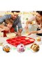 12-Cup Silicone Muffin Pan - Non-stick Cupcake Pan (1 piece) Regular Size Silicone Mold for Baking - 3