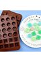 5 chocolate molds, silicone molds, non-stick mold for chocolate, 3D silicone mold for cake, chocolate, jelly - 3